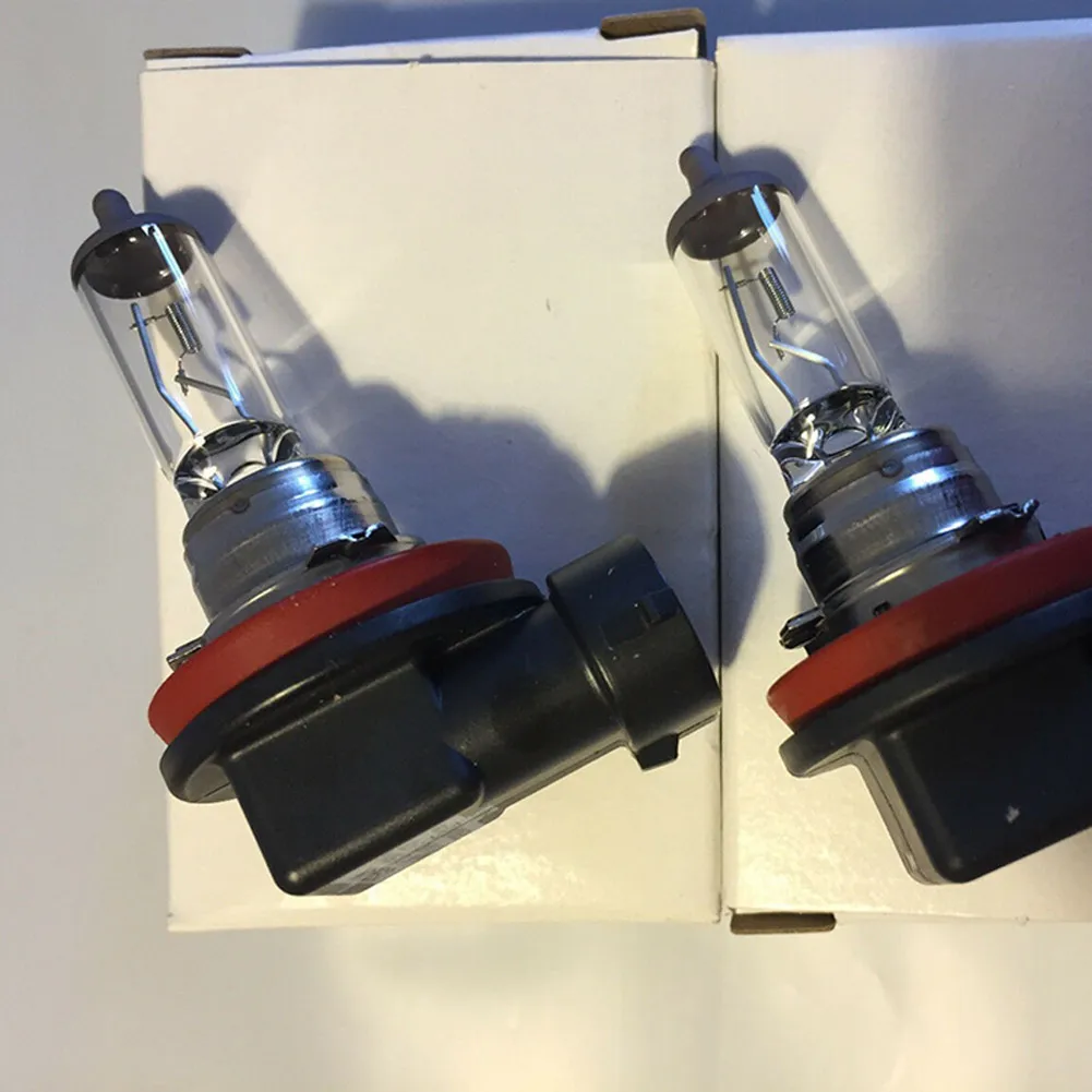 Brand New High Quality Useful Exterior Halogen Bulbs Head Light Headlight Lamp 2pcs 6000K Accessories Fog Front