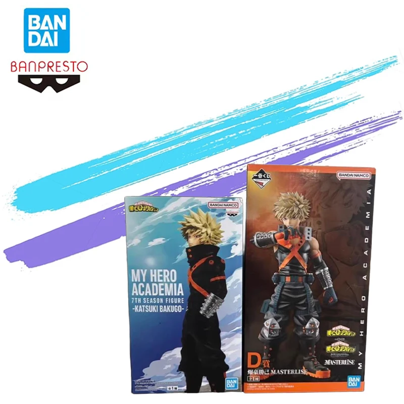 

Оригинальный новый Bandai Banpresto My Hero Academia, Katsuki Bakugo, аниме-фигурки, модель 21 см, украшения, подарочная фигурка, игрушка