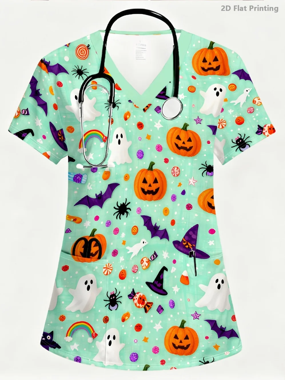 camisa-cirurgica-de-uniforme-hospitalar-com-decote-em-v-e-estampa-de-abobora-de-halloween-blusa-feminina-de-tamanhos-grandes-para-enfermeiras-e-profissionais-de-saude