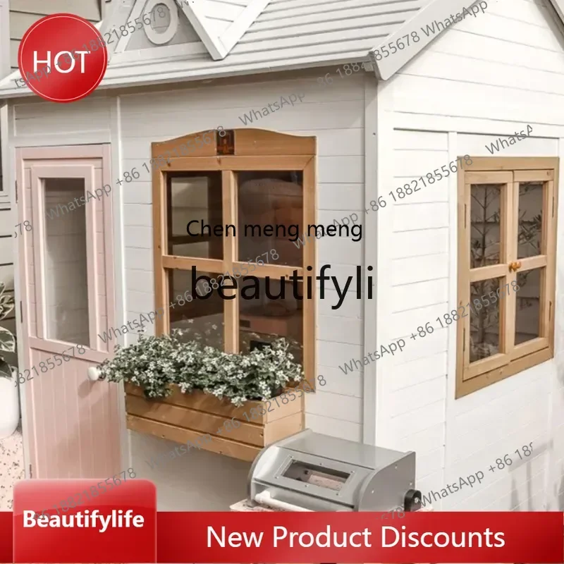cn8350 ss Outdoor Cabin Villa Courtyard Garden Outdoor Small House Homestay Cabin