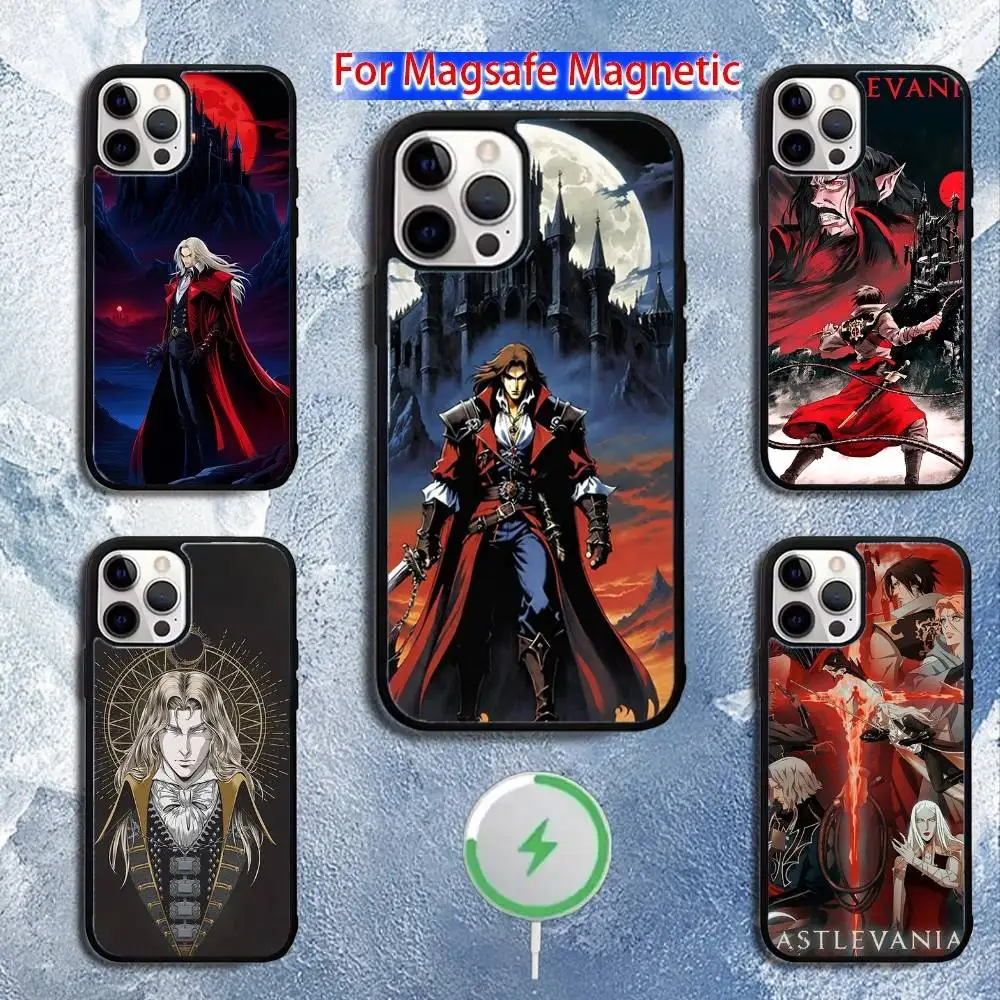 

C-Castlevania-es Game Phone Case For iPhone 16,15,14,13,12,11,Pro,Max,Plus,Mini,Magsafe,Magnetic Wireless Charging Case