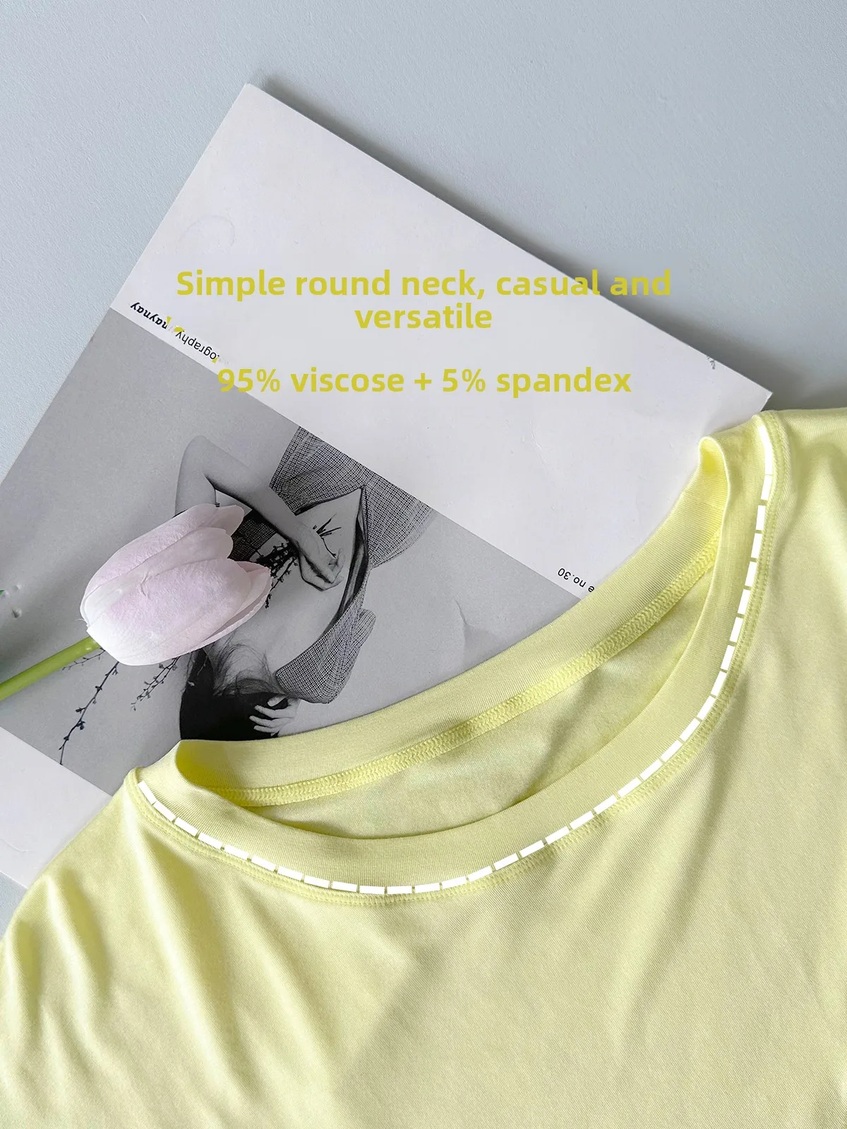 루즈핏 통기성 요가 티셔츠 여성용 러닝 피트니스 필라테스 전문 트레이닝 얇은 모델 가을 시즌 스포츠웨어