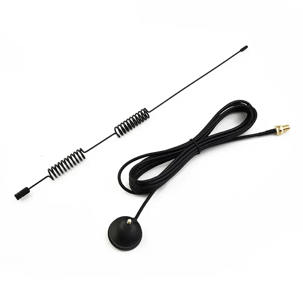 Dual Band VHF UHF 136-174MHz 400-470MHz Car Radio Antenna Magnetic Base 300CM Antenna Cable SMA Female Connector