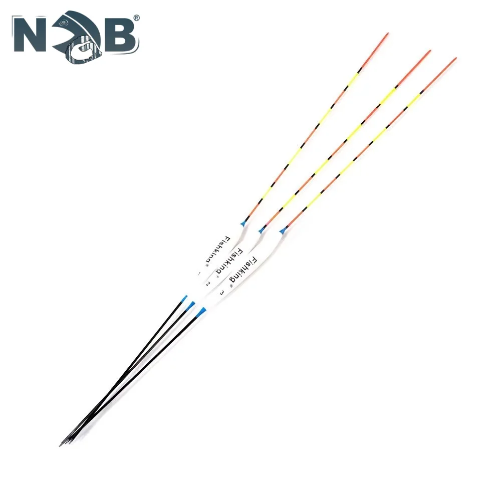 NGB 3PCS Long Tail Fishing Float Buoy Bobbers Barguzinsky Fir Floats 34cm-36cm 1.2g-1.5g Paulownia Carp Fishing Accessory