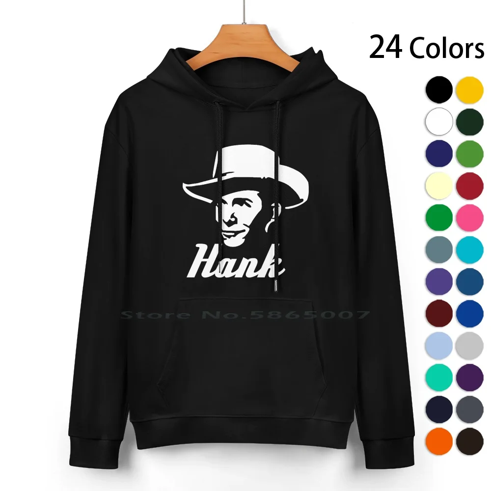 

Hank Pure Cotton Hoodie Sweater 24 Colors Johnny Cash Waylon Jennings Hank Williams Hank 3 Hank Iii Hank Jr Willie Nelson Rebel