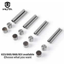 WUTA 4pcs/set Professional Snap Fastener Installation Kit Leather Craft Tool Snap fixing Tool Kit 8mm/10mm/12.5mm/15mm Available