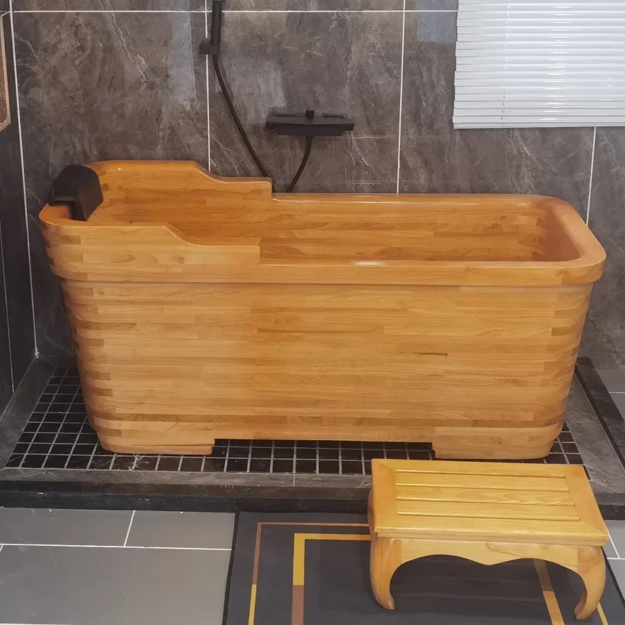 Bed and Breakfast Hotel Beauty Salon Bath Wooden Barrel