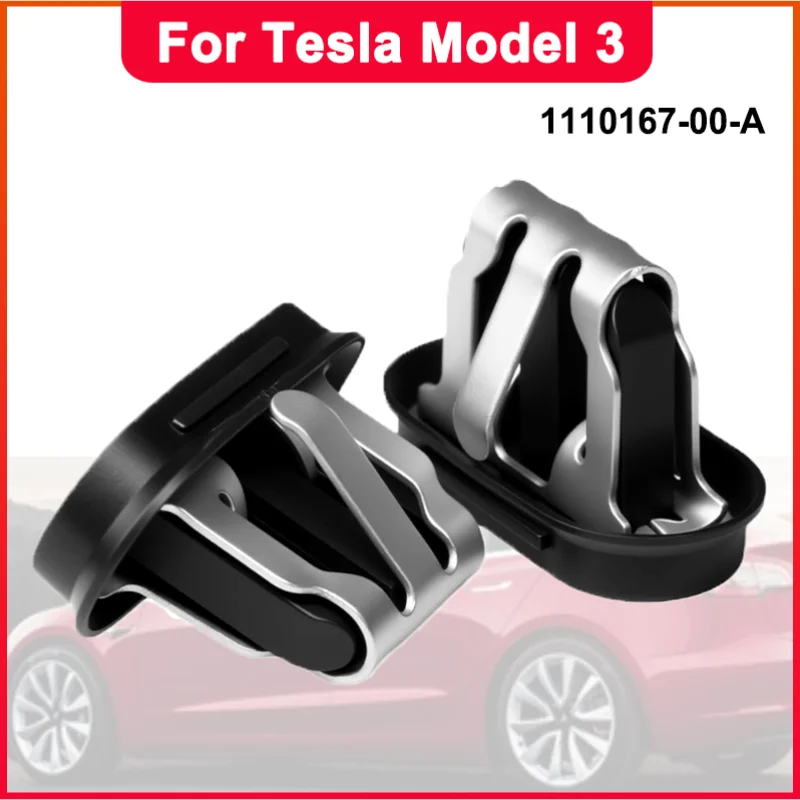 20Pcs/lot Rocker Panel Trim Seal Clip For Tesla Model 3 2017‑2023 OEM 1110167‑00‑A 111016700A Side Skirt Fastener Retainer Clip