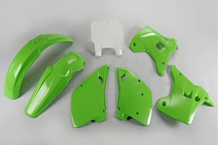 Kit Plastiche Per Kawasaki Kx 125 1993-1993 / Oem-image