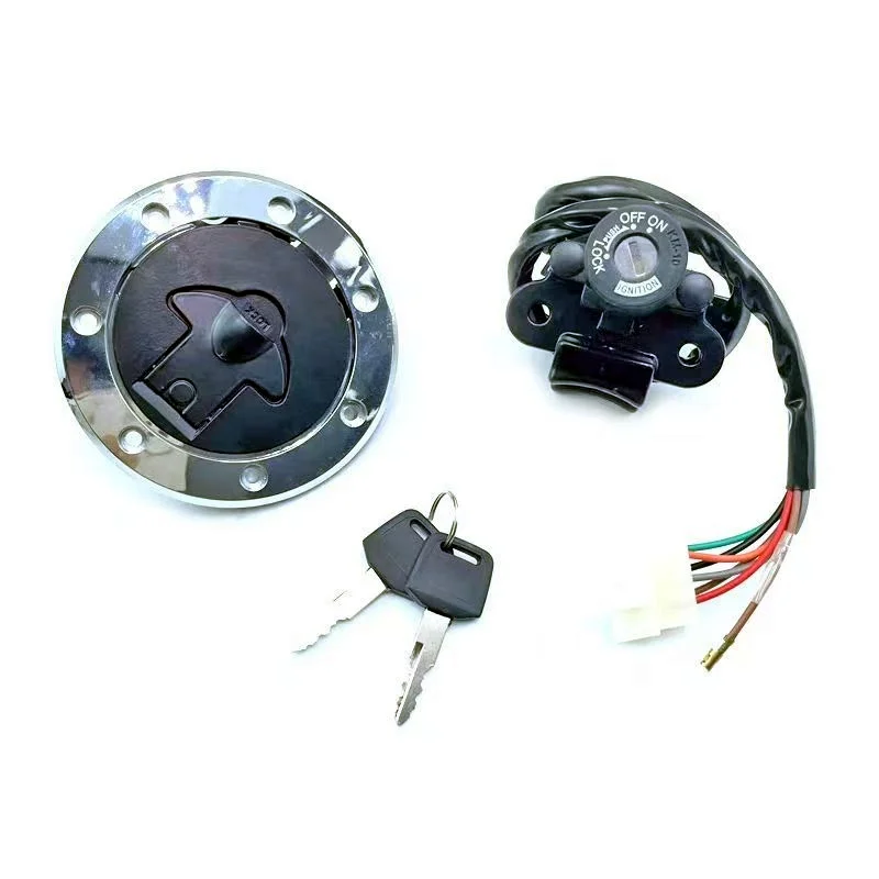 

Замок зажигания мотоцикла, крышка топливного газа с набором ключей, подходит для Ninja ZX-6R ZX7R ZX7RR ZX9R ZZR400 ZZR600 ZXR400 ZXR750 1991-2006