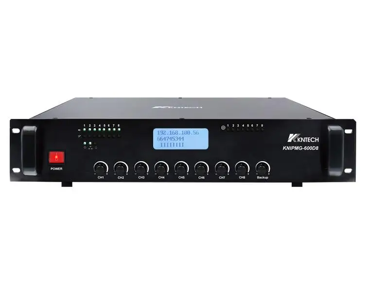 Aliexpress Hot SIP Paging 600W IP-Based PA Amplifier with Multi-Zone 70 V/100 V Line for Schools & Offices