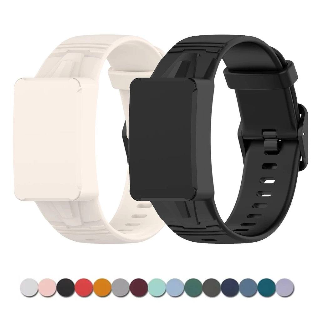 حافظة + أشرطة لـ WHOOP 5.0 4.0 3.0 ملحقات ساعة ذكية سوار رياضي من السيليكون حزام بديل Whoop 5.0 العصابات