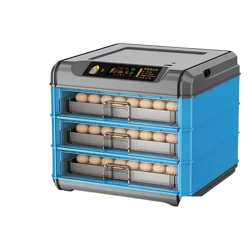 Fully Automatic Egg Incubator 176‑500 Eggs Capacity Roller Hatcher 110V 220V 12V Auto Temperature Humidity Control For Chick