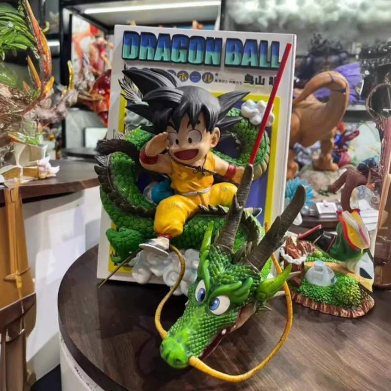 

New Genuine Dragon Ball Son Goku Chracter Model Toys Collectibles Holiday Gift Desktop Ornaments In Stock