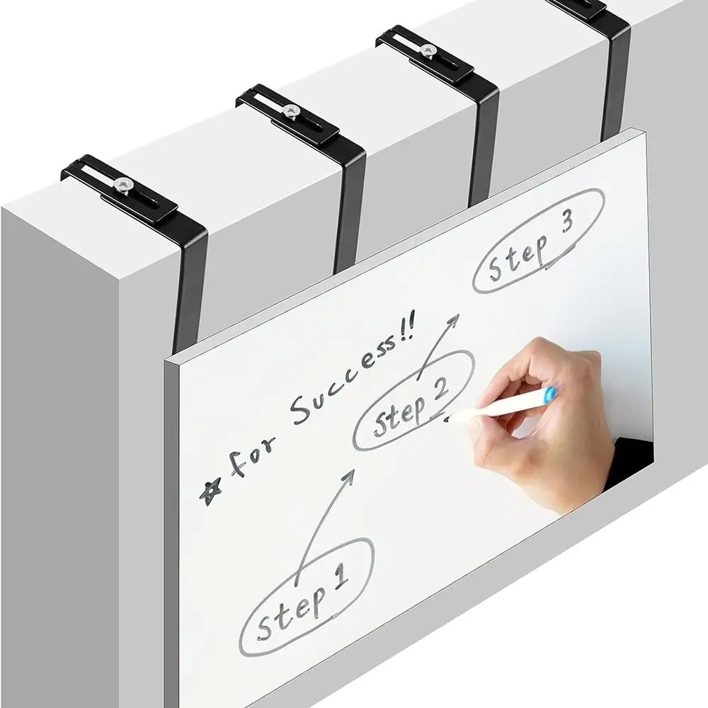 Replacement Adjustable Cubicle Hangers Stainless Steel Home Supplies Cubicle Hooks Universal Over Door Hooks