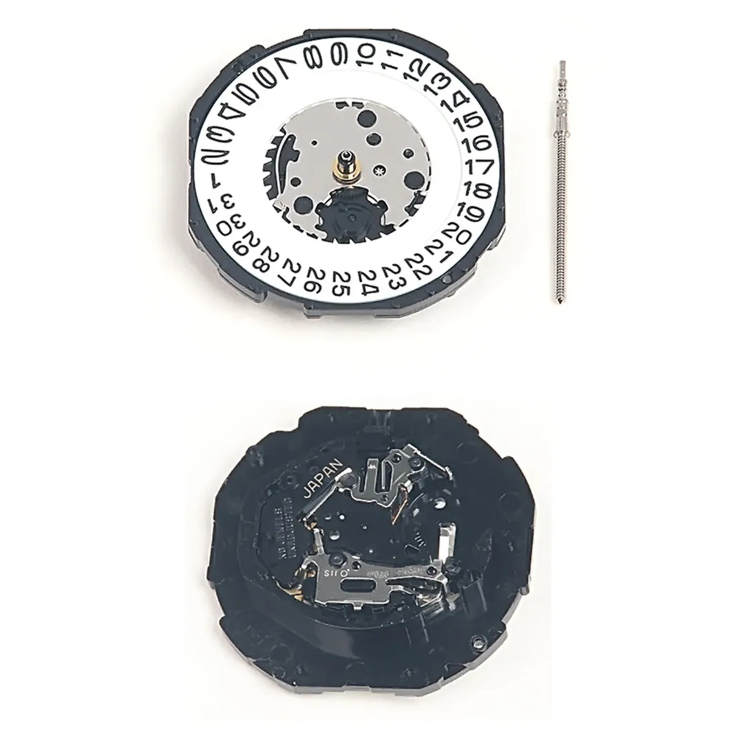 Quartz Watch Movement 32768Hz Movement With Battery Date At 3 For CALIBER PC32A Movement Watch Repair Parts Watch Movement