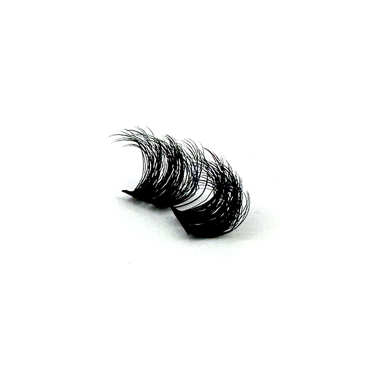 NEUE 3D Flauschige Mix Weiches Band Segmentierte Falsche Bundles Wimpern DIY Einzelne Cluster Lash Extensions Faux Nerz Wimpern – Detail 6