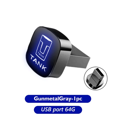 Портативный USB-накопитель для приборной панели автомобиля, 32 ГБ/64 ГБ, квадратный, для TANK Great Wall 300 400 500 700 800