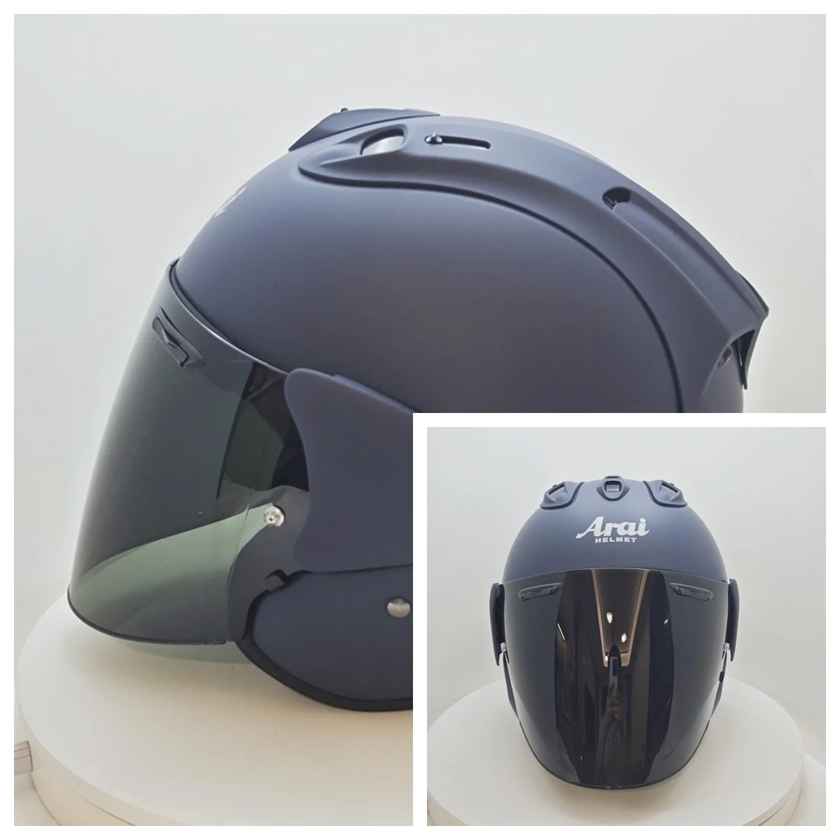 

Vz-ram 3/4 Open Face Motorcycle Helmet Matte Blue Men's and Women's Racing Half Helmet Helmet Summer Capacity Casco Moto