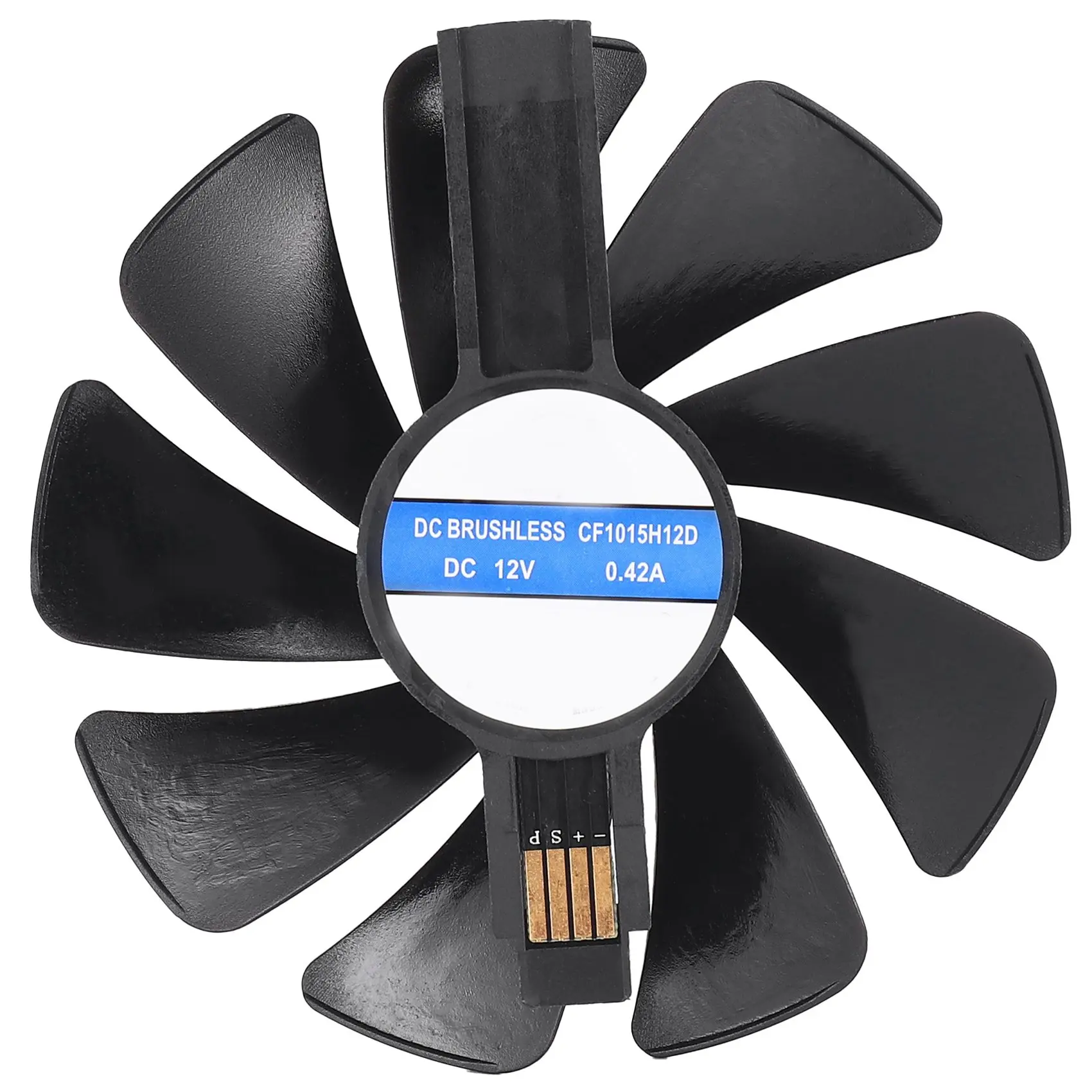 Substituir o ventilador de refrigeração da placa de vídeo, 95mm, CF1015H12D, DC12V, Sapphire NITRO, RX480, 8G, RX 470, 4G, GDDR5, RX570, D5, RX580