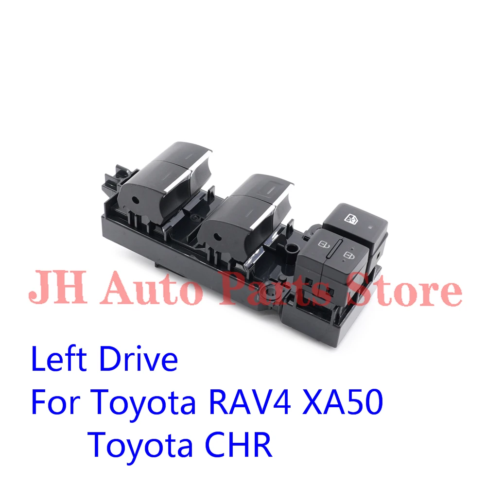 

JH Front Left Driver Button Power Window Switch For 2019-2021 Toyota RAV4 XA50 2016-2021 Toyota CHR 84040-F4050 84040-42030