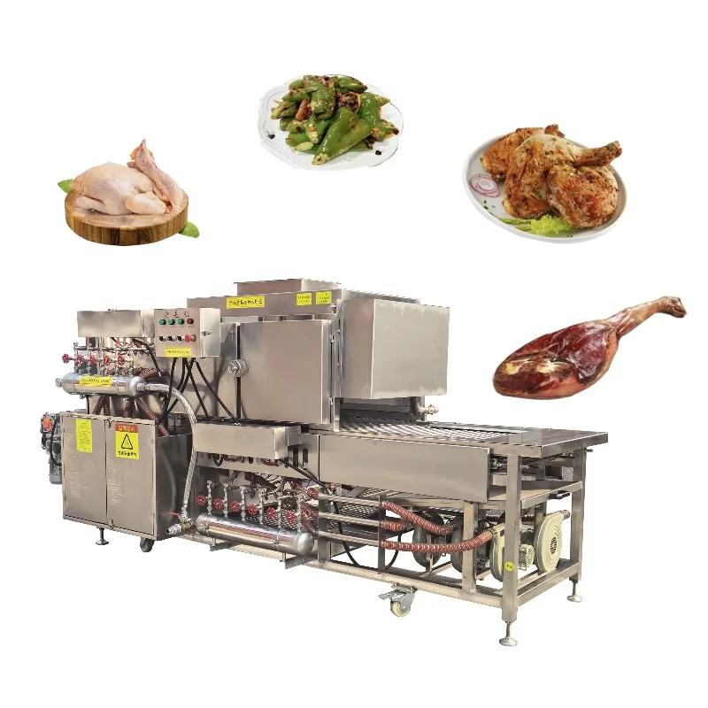 Slaughterhouse Poultry Singeing Machine Gas Flame Burning Machine for Pig Trotter and Pig Head Dehairing
