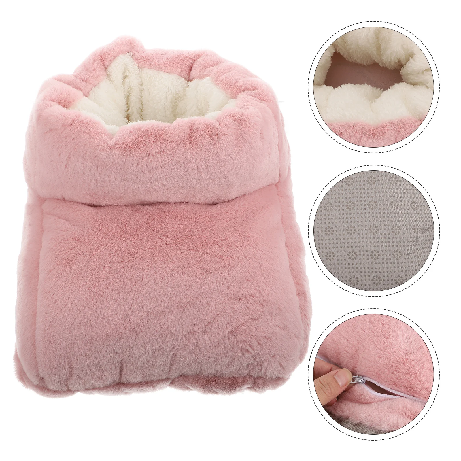 

1 Set Supple Usb Foot Warmer Electric Heating Shoes Quick Office Winter Feet Warmer Practical Heater For Cold Weather