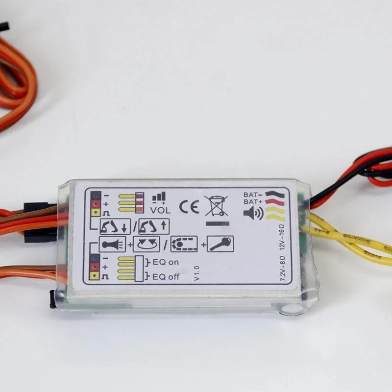 JDM-182 시뮬레이션 사운드 그룹 시스템, 1/12 1/14 Rc 유압 굴삭기 장난감, DIY 개조