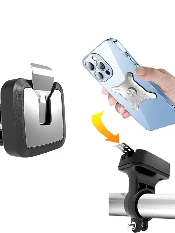 New Metal Mobile Phone Handle Bracket Universal Navigation Driving Assistance Dismantle Bifiil Carried Waist Bag Strap