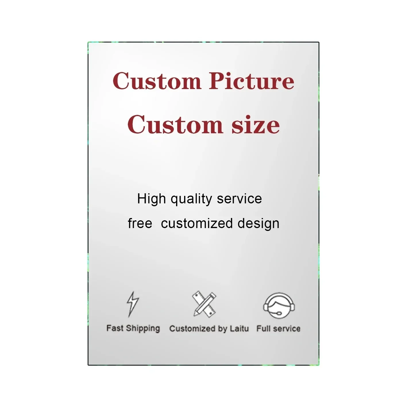 Canvas Poster Wholesale custom dedicated link