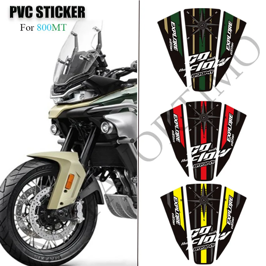 2022 2023 2024 For CFMOTO CM MOTO 800MT 800 MT Tank Pad Knee Grips Windshield Windscreen Screen Wind Deflector Stickers Decals