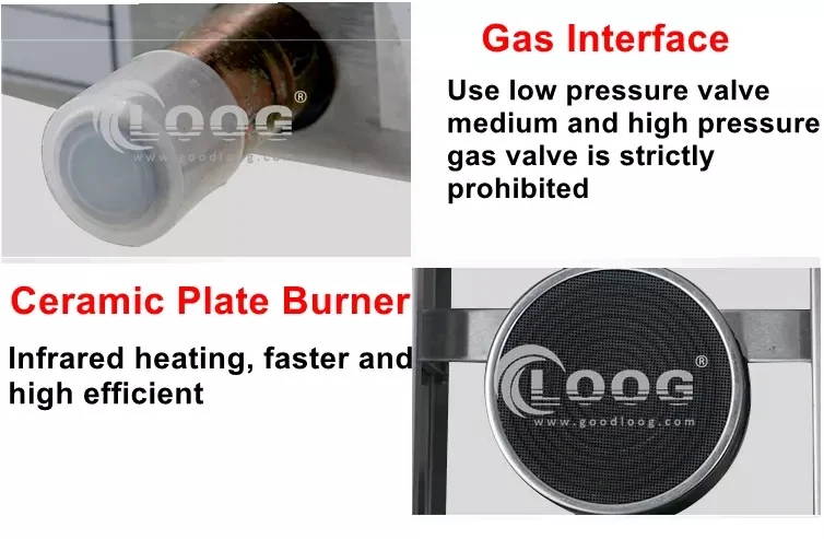 ماكينة صنع وافل البيض QQ من نوع الغاز التجاري، ماكينة صنع الوافل الفقاعية غير اللاصقة لأغذية الشوارع