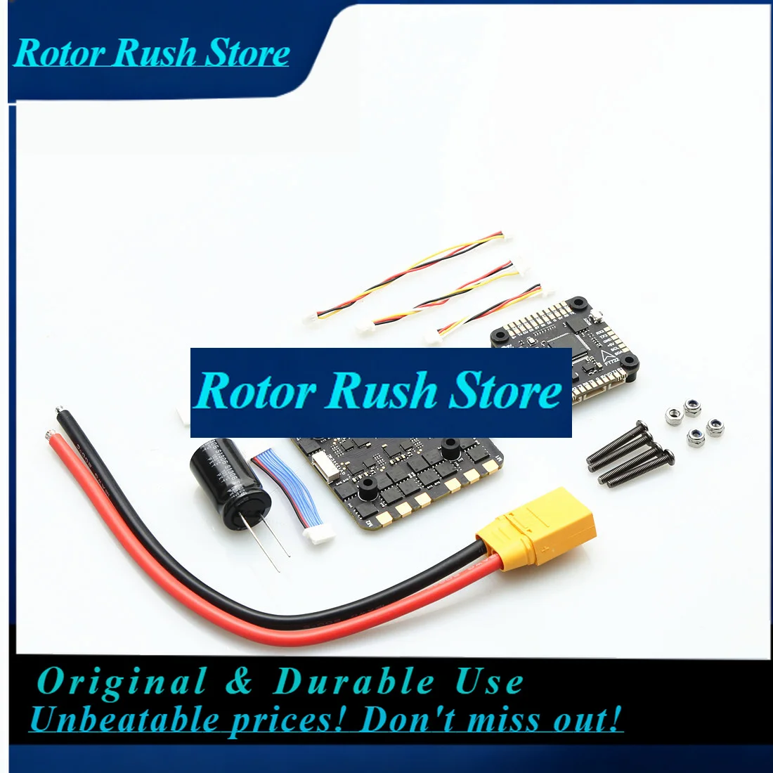 RoRuSAneegFpv F722 F7 90A Stack F722 Flight Control BLheli_S 90A 4in1 ESC 3~8S Lipo With 5V/10V Dual BEC For 13 / 15 Inch FPV D