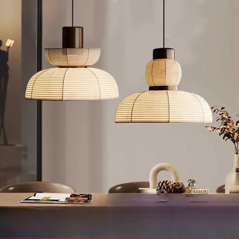 

Japanese Style Pendant Lamp, Fabric Combination Lamp, Homestay Restaurant, Retro Tea Room, Bar Counter, Artistic Lamp Chandelier