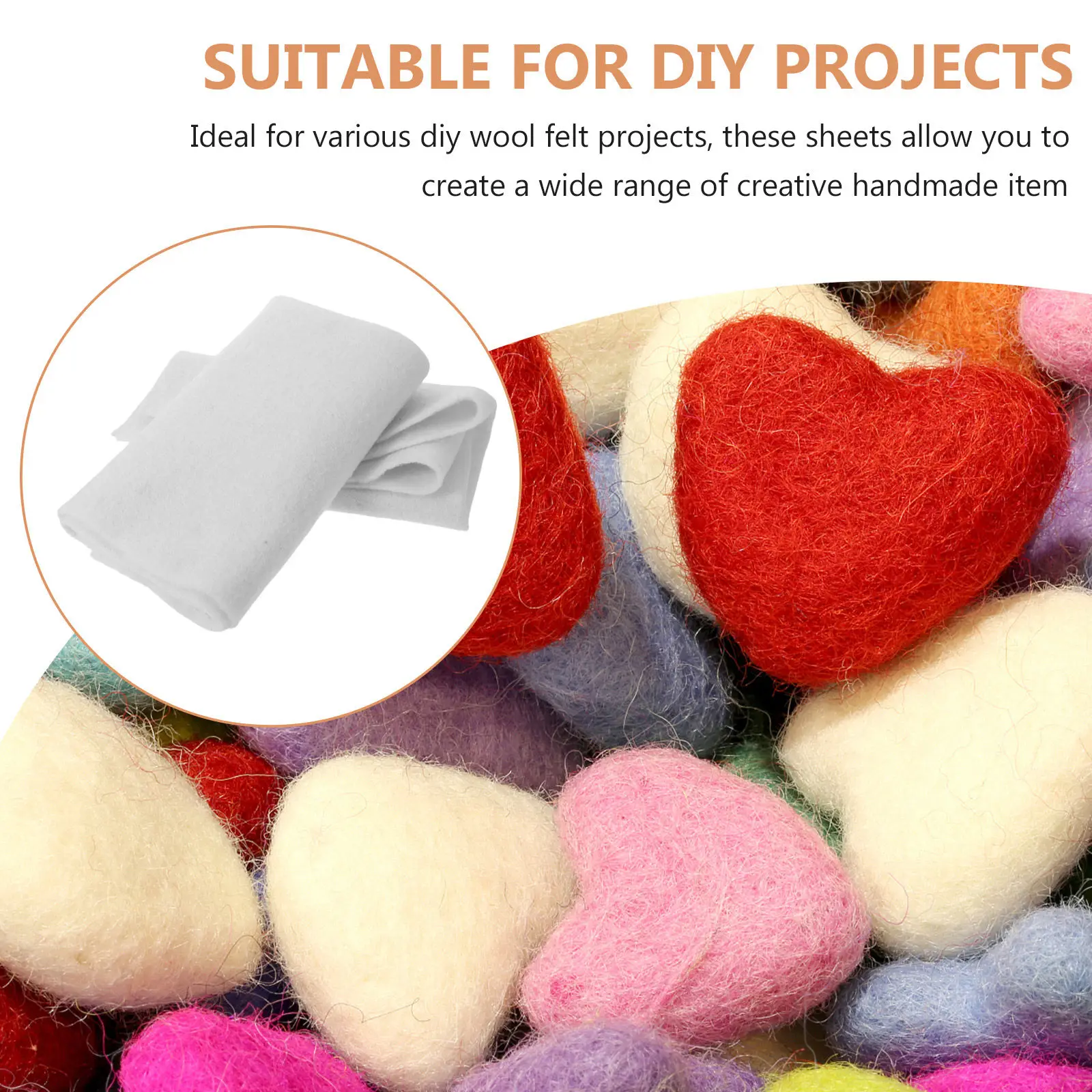 2 sztuki wełnianych arkuszy fi – Felt Sheet Wool recenzja i cena