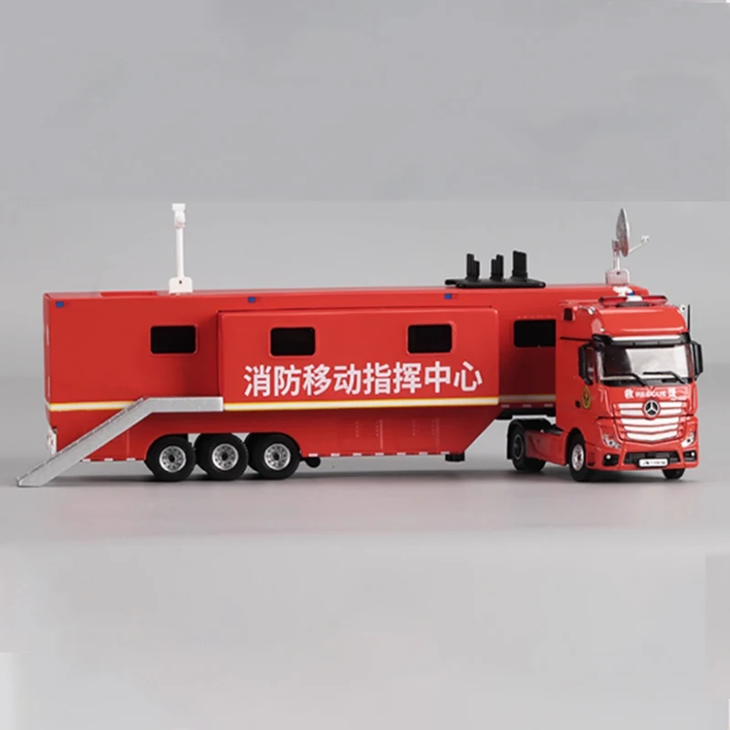 

Perka Diecast Original 1:64 Scale Command Vehicle Fire Rescue RV Alloy Model Decoration Hobbies Souvenirs Gifts Toys Collection