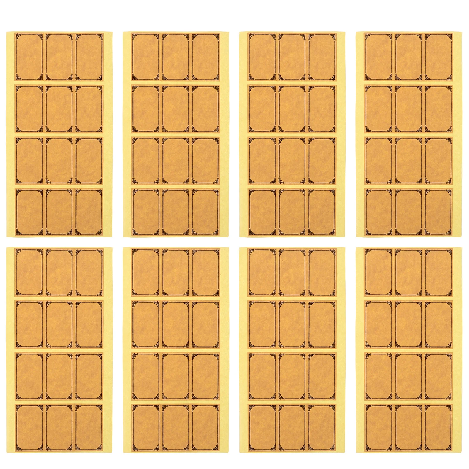 

1 комплект винных этикеток для бутылок, крафт-бумаги, винтажные пустые наклейки, легко отслаиваемые самоклеящиеся записываемые этикетки для бутылок в деревенском стиле для банок