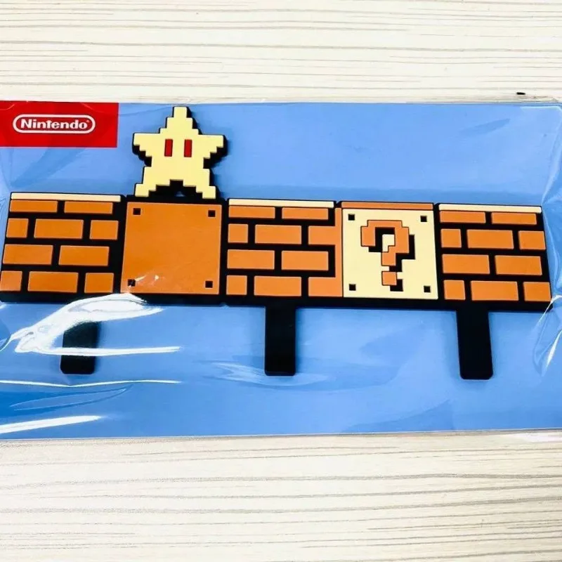 Super Mario Magnetic Hooks Pixelated Key Holder Decorative for Doors Cabinets Shelves Wall Hooks Hanger Home Accessories Gifts - view 4