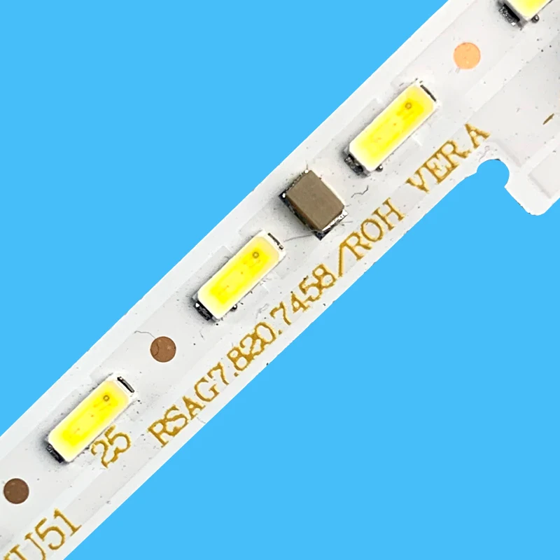 Tira de luz de fundo LED, HE426MU51, RSAG7.820.7458/ROH, 56 lâmpada, 467mm, novo, 2 unidades por conjunto