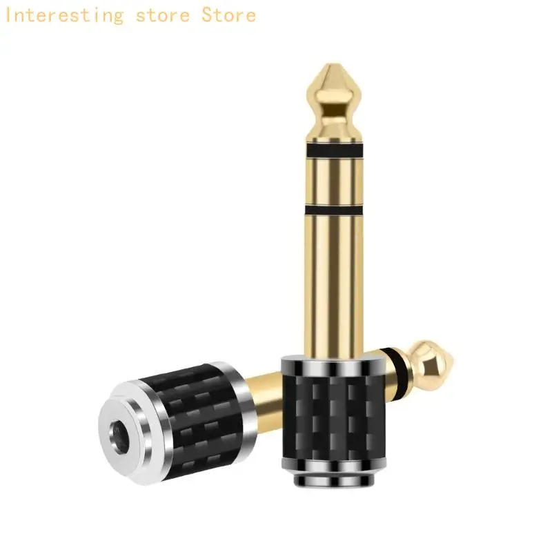 Kopfhörer-Stecker-Konverter-Adapter 3,5 mm auf 6,35 mm Metallstecker 6,35 auf 3,5 55KC – Detail 4