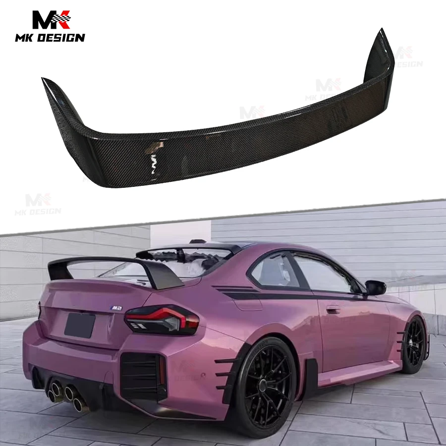 

For BMW G87 M2 G42 M240i 2022+ Carbon Fiber MP Style Rear Spoiler Rear Trunk Wing Spoiler Body Kit Car Styling