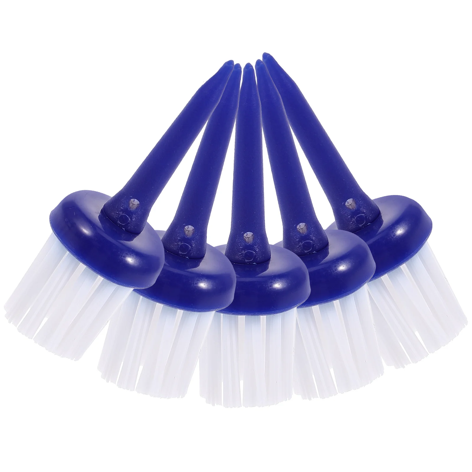 

5Pcs Golf Brush Sturdy Golf Ball Tray Holder Flexible Reusable Tees for Accurate Driving Practice Golfing Gifts for Enthusiasts