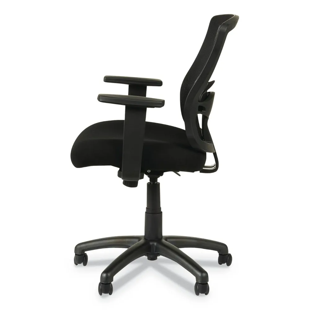 Office Desk Chair, Mid-Back, Black, Customized