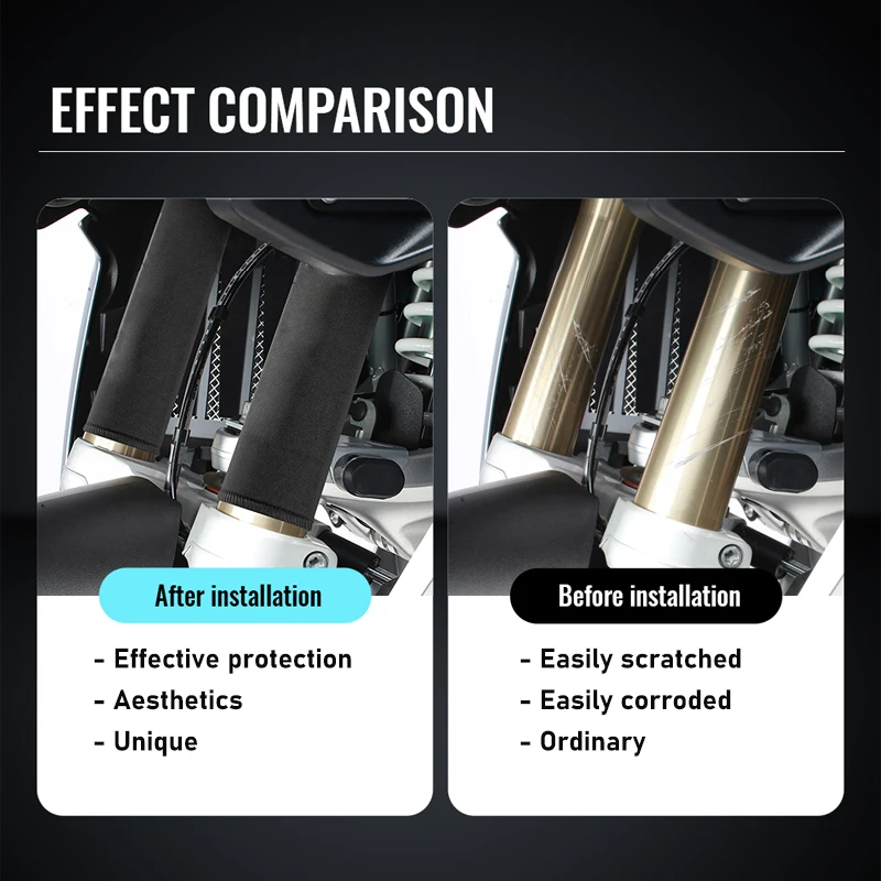 For CFMOTO 450NK 400NK NK 400 450 450MT MT450 CF 450 MT 2024 2025 Motorcycle Fork Protection Cover Shock Absorber Dust Protector