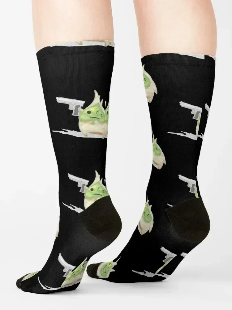 Korok Gun Socks gifts heated crazy sport Socks Woman Men's