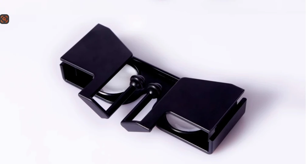 Ultra Light Foldable Portable VR Glasses Large Virtual Screen Lenses Fit Android IOS PC Devices