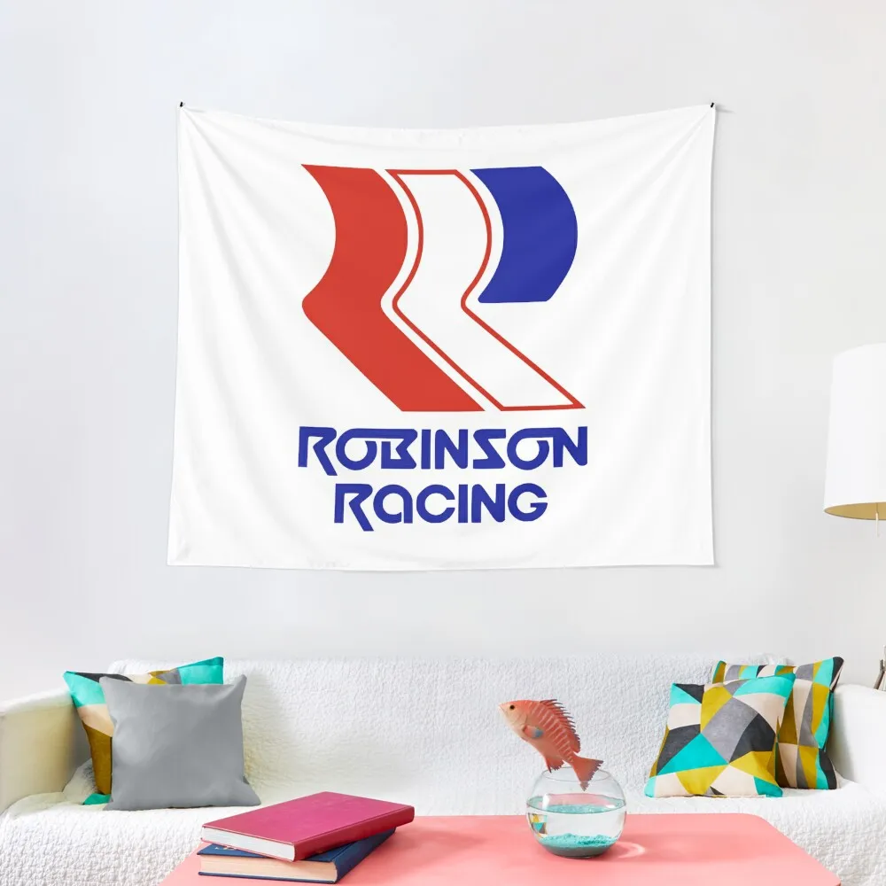 

Robinson Racing vintage BMX logo Tapestry Aesthetic Room Decor Korean Custom Room Decoration Korean Style Tapestry