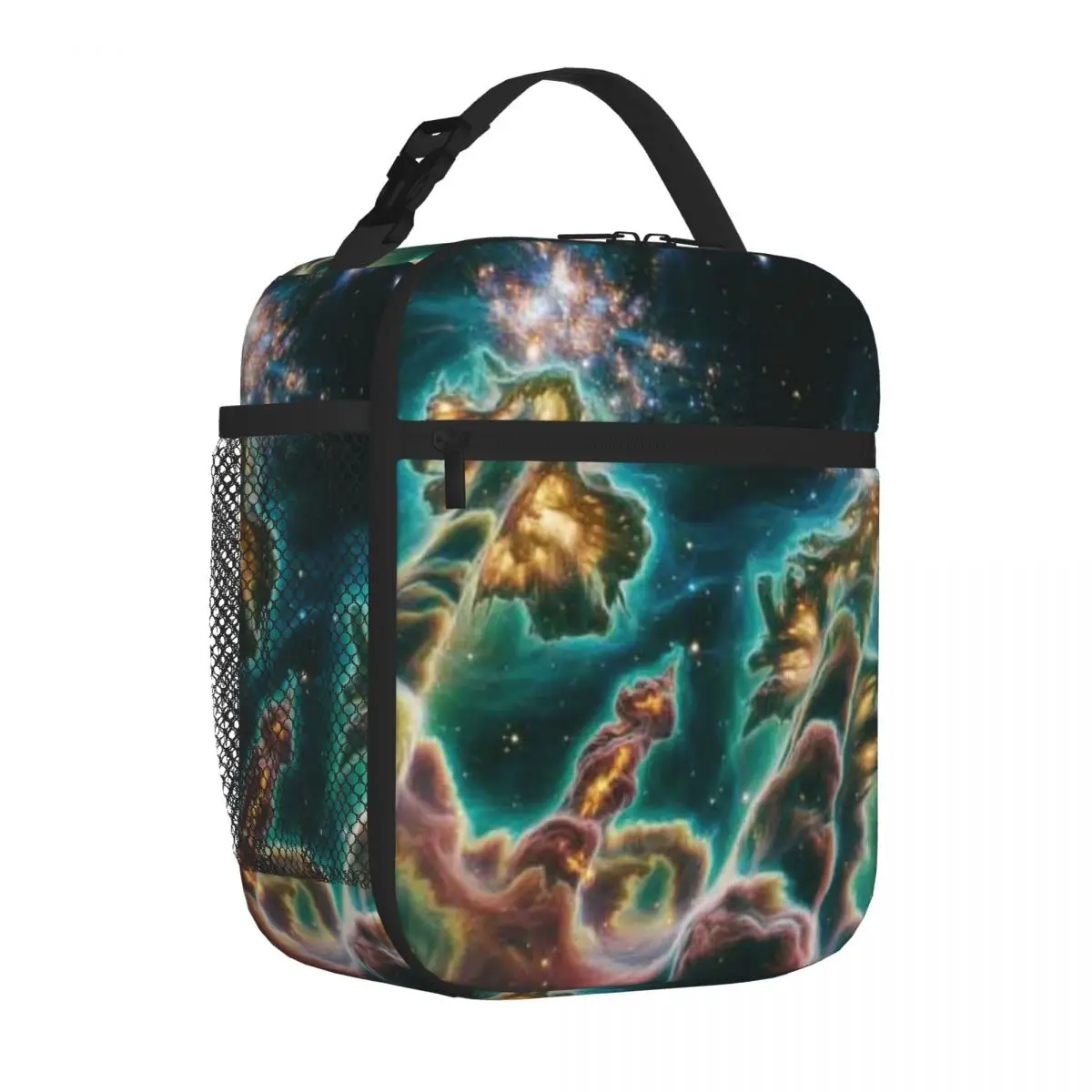 Bestselling Pillars Of Creation Art Vibrant Cosmic Nebula Home Decor3 Hip Hop Kids Lunch Bag Outdoor Construction Meal Prep Bag