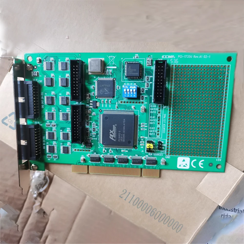 

64-канальная цифровая карта ввода-вывода и счетчик PCI PCI-1735U