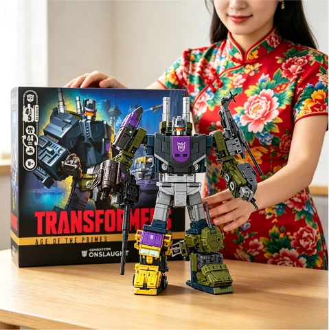 Hasbro Age of the Primes Commander Class Onslaught  Main Body for Bruticus Combination Leader of Combaticons Collectible Model